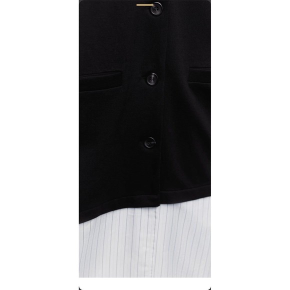 Zara mixed poplin jacket NWT - Picture 8 of 13